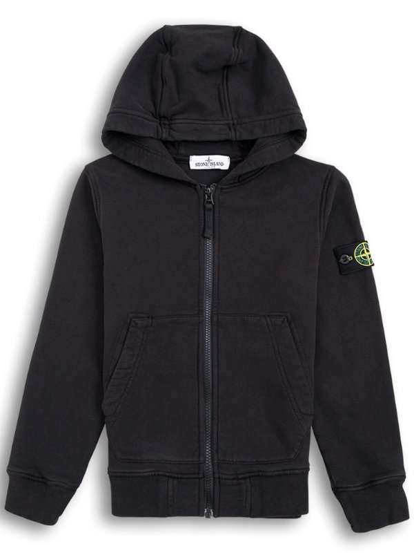 Logo Patch Hooded Jacket