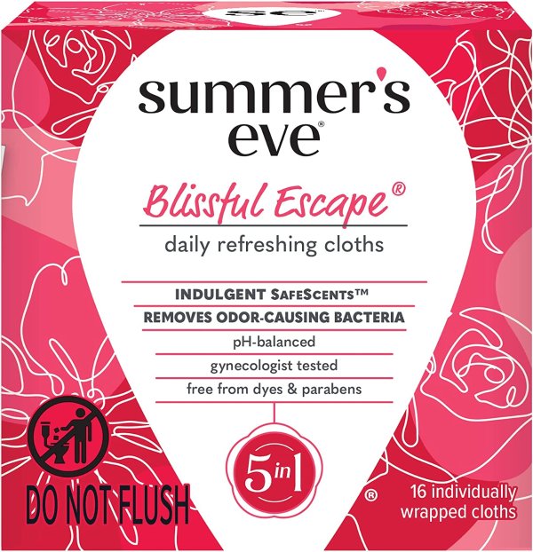 Cleansing Cloths, Blissful Escape, 16 Count