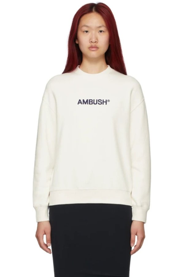Off-White Regular Fit Sweatshirt