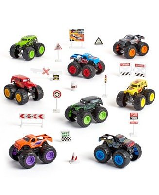 Diecast Monster Truck Tube Set, Created for You by Toys R Us