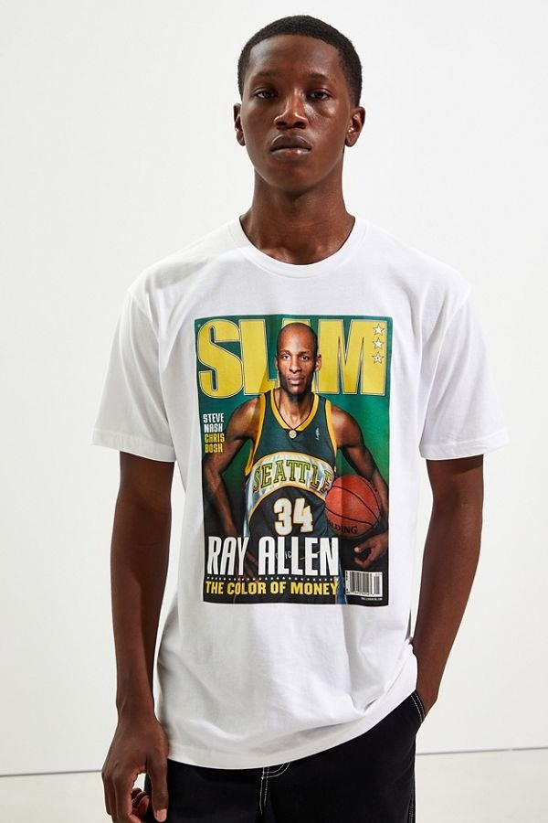 Mitchell & Ness Ray Allen Slam Cover Tee