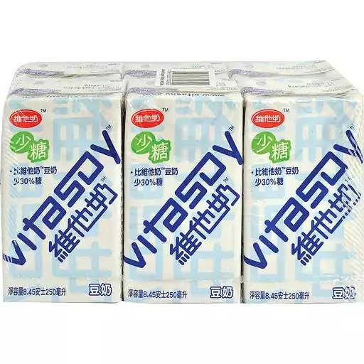 维他奶原味少糖豆奶 6盒
