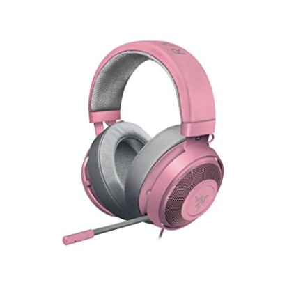 粉色北海巨妖V2耳机麦克风