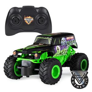 Monster Jam Official Grave Digger Remote Control Monster Truck Toy