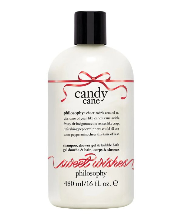 Candy Cane 16-Oz. Shampoo, Shower Gel & Bubble Bath