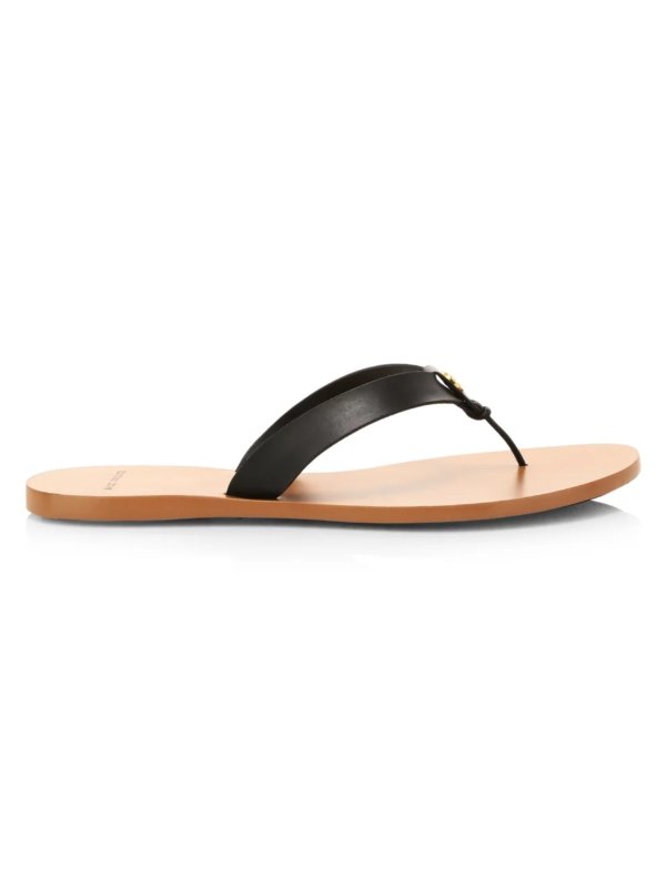 - Manon Leather Thong Sandals