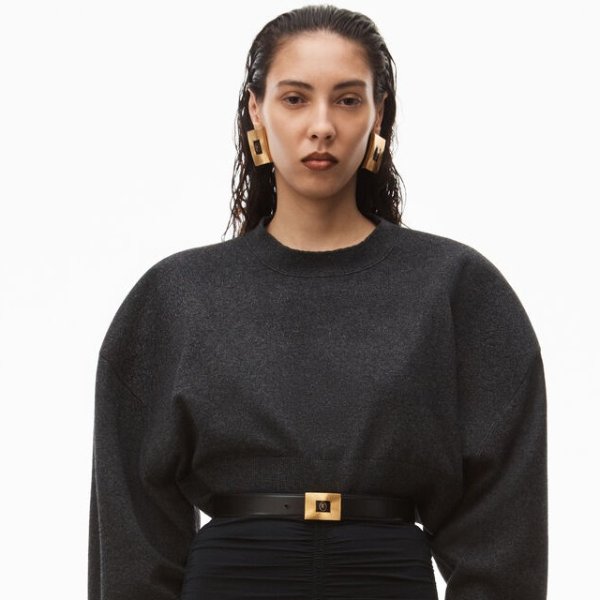 OVERSIZE PULLOVER IN WOOL CASHMERE