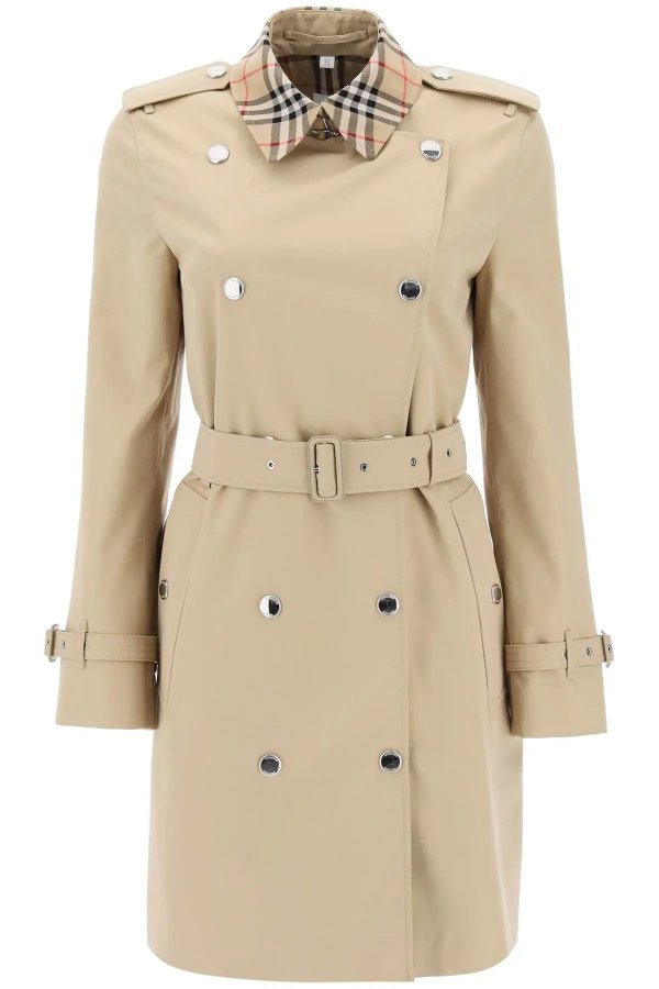 montrose double-breasted trench coat