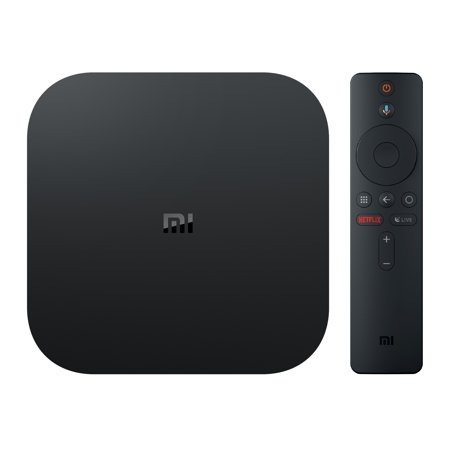 Xiaomi Mi Box S 4K HDR Android TV with Google Assistant Remote Streaming Media Player now with FREE $10 VUDU CREDIT
