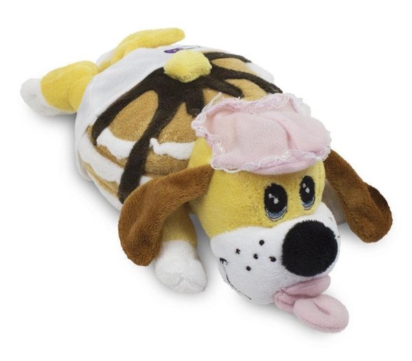 "Maple" the 11in Baby Cakes Girl Pup Plush by The CuddleCakes Group