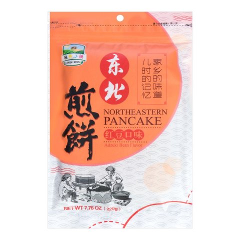 格林小镇 东北煎饼 红豆口味 220g
