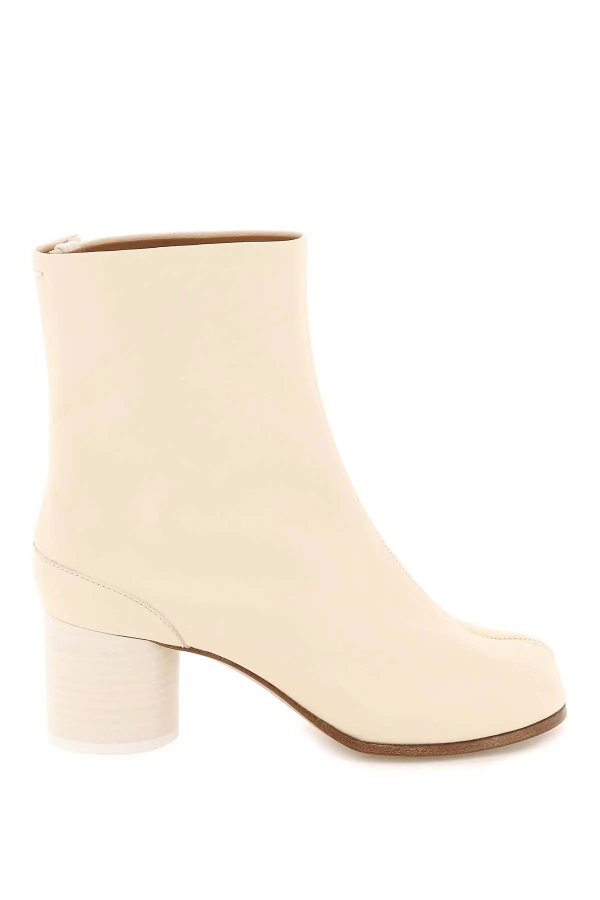 tabi leather ankle boots