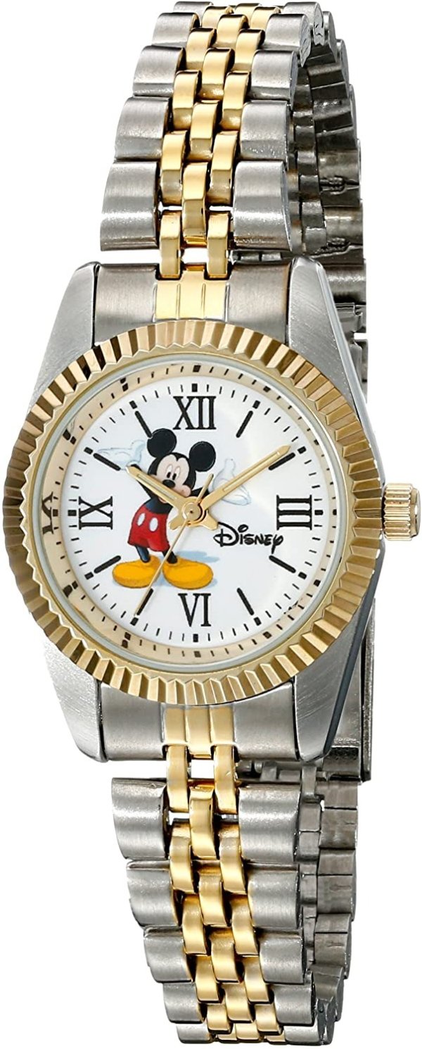 Women's W001993 Mickey Mouse Two-Tone Watch