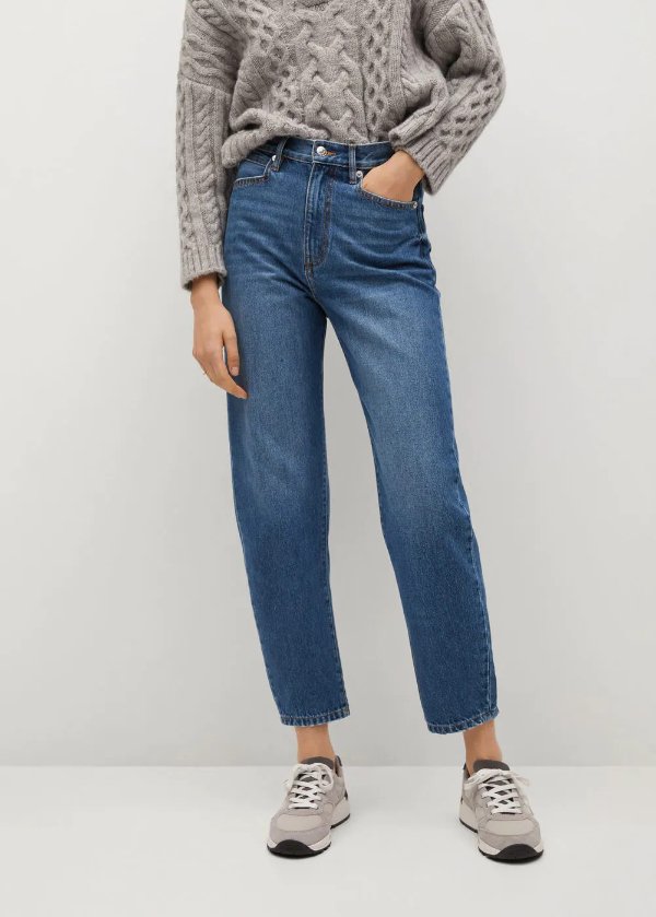 High-waist balloon jeans - Women | OUTLET USA