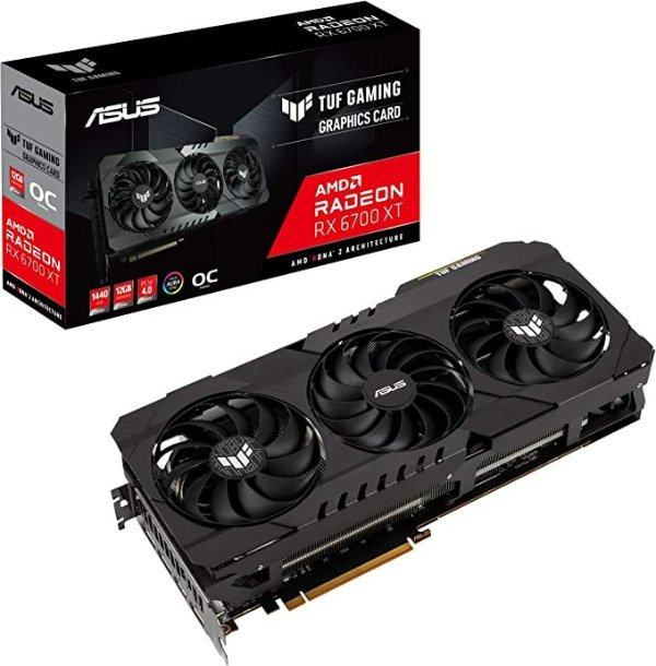 Amazon.com TUF Gaming AMD Radeon RX 6700 XT OC Edition Graphics