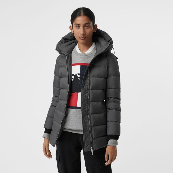 Down-filled Hooded Puffer Coat