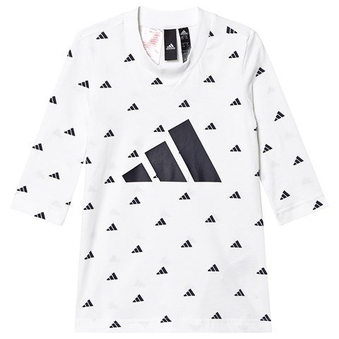 White and Black Hype Logo T-Shirt | AlexandAlexa