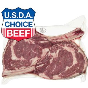 USDA Choice Bone-In Tomahawk Ribeye Steak, 2 ct, 5 lb avg wt