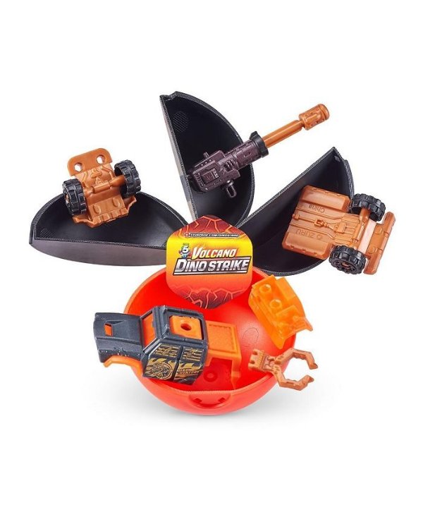 Dino Strike Volcano Series 4 Mystery Collectible Capsule