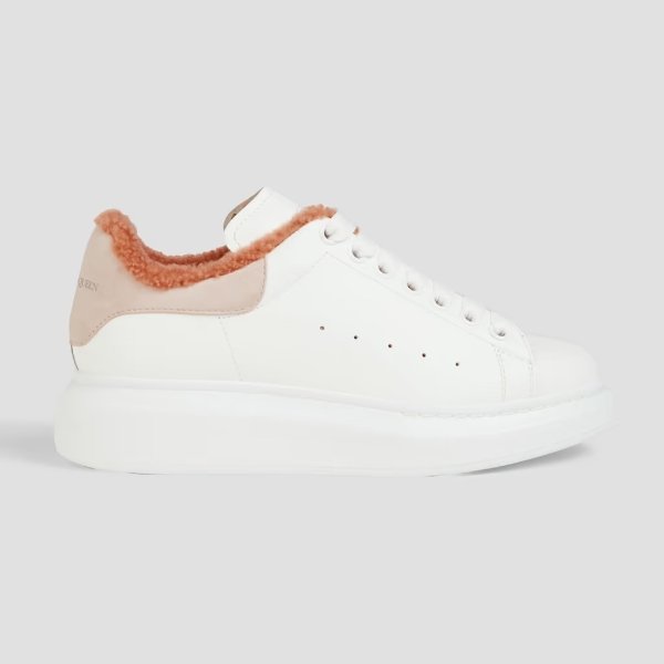 Larry shearling-lined leather sneakers