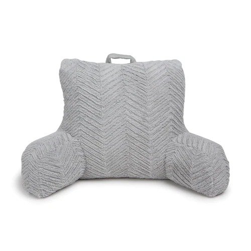 Herringbone Cut Fur Backrest Pillow
