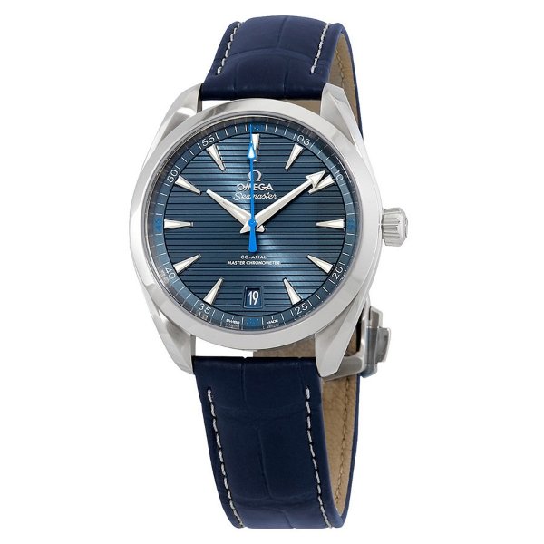 Seamaster Aqua Terra Co-Axial Chronometer Automatic Blue Dial Men's Watch
