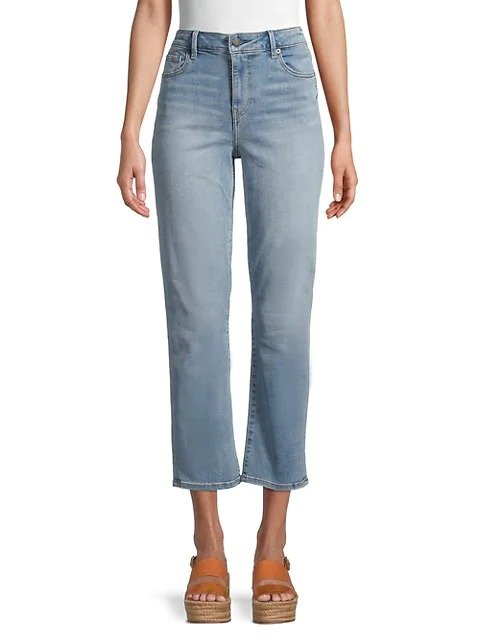Jennie High-Rise Cropped Jeans