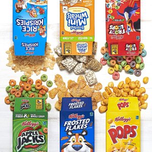 30-Count Kellogg's Cereal Single-Serve Boxes Assortment Pack