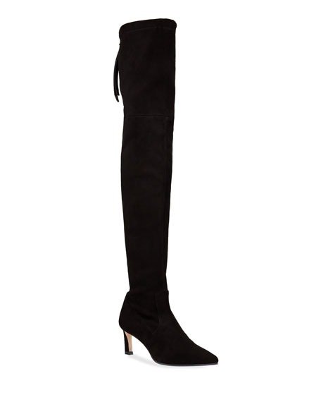 Natalia 55mm Suede Over-The-Knee Boots