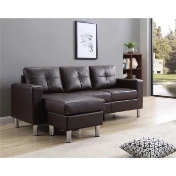 Small Space Convertible Sectional Sofa