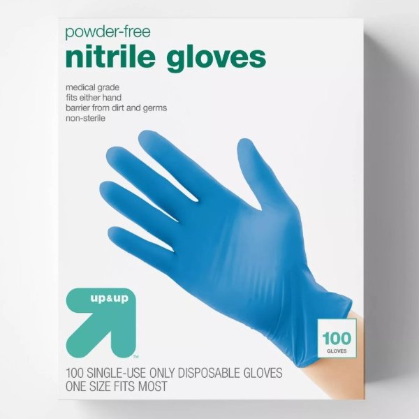 Nitrile Exam Gloves - 100ct - Up&Up™