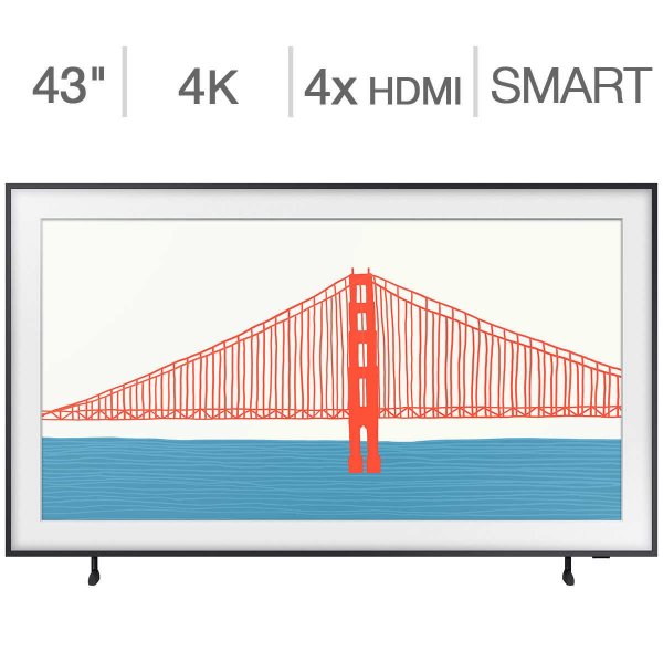 43" Class - The Frame Series - 4K UHD QLED LCD TV - Allstate 3-Year Protection Plan Bundle Included for 5 years of total coverage*