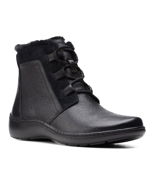 Black Cora Chai Leather Boot - Women
