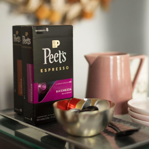 Peet's Coffee Nespresso Compatible Aluminum Capsules, 80ct