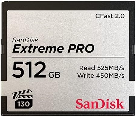 512 GB Extreme PRO CFast 2.0 存储卡