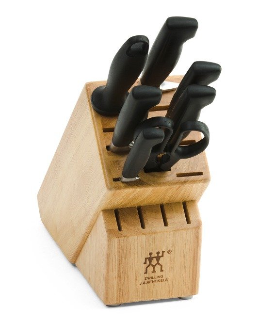 Made In Germany 8pc Four Star Stainless Steel Knife Block Set