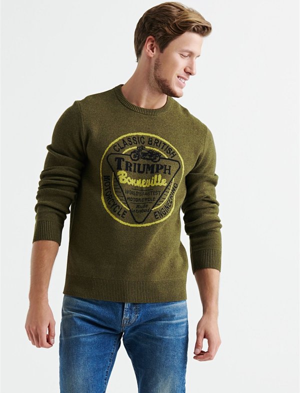 Triumph Bonneville Sweater | Lucky Brand