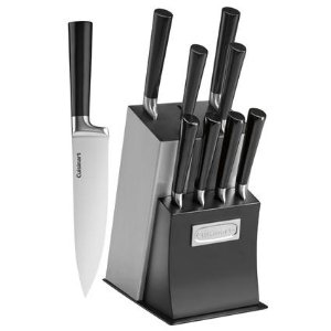 Cuisinart Vetrano Collection 11-Piece Stainless Steel Cutlery Knife Block Set 