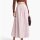 by any other name Velvet-appliqued cotton midi skirt