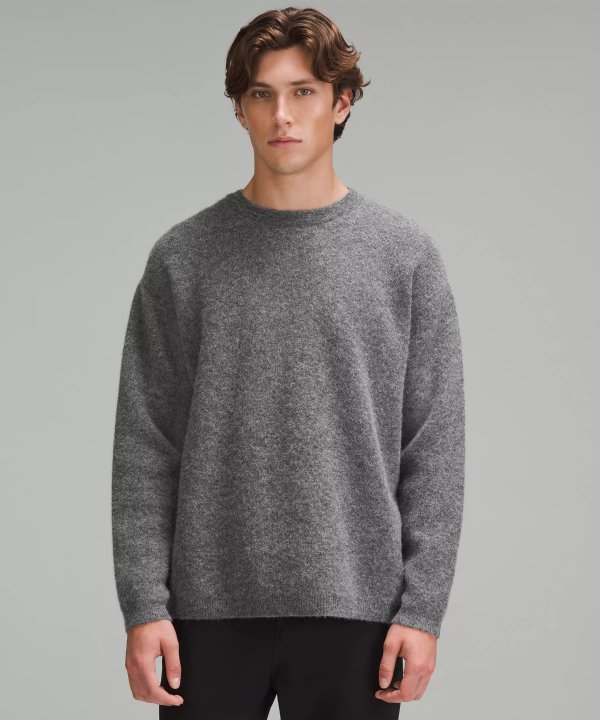 Alpaca Wool-Blend Crewneck Sweater | Men's Sweaters | lululemon