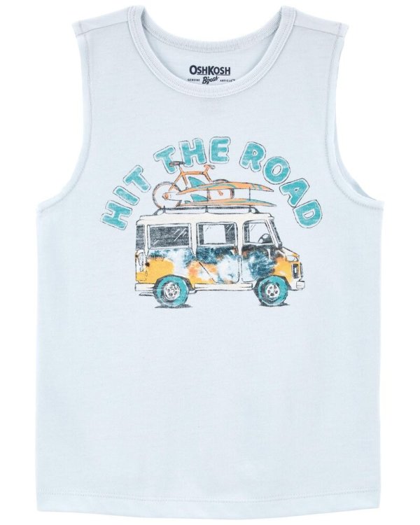 Baby Hit The Road Muscle Tank