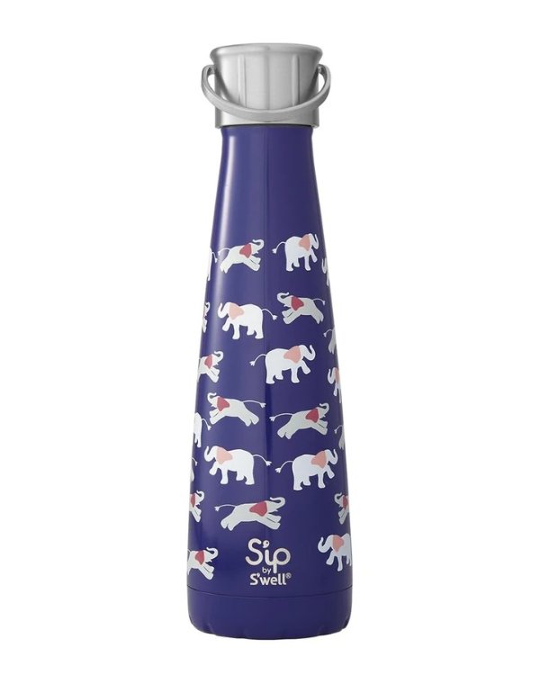 S'ip by S'well 15oz Elephant Love Adventure Cap Bottle