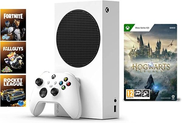 Xbox Series S – 游戏捆绑包 + 霍格沃茨之遗