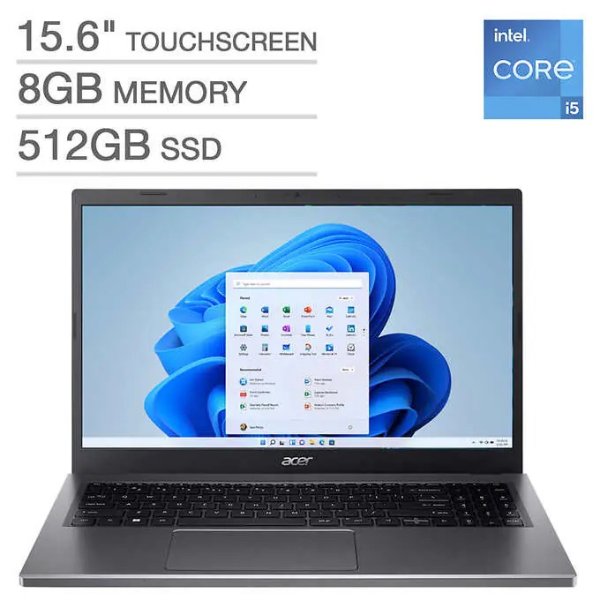 Aspire 5 15.6" Touchscreen Laptop
