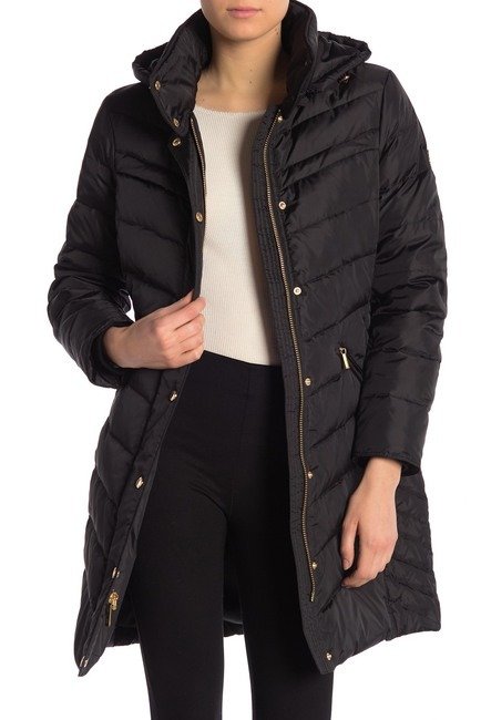 Missy 3/4 Quilted Down Jacket