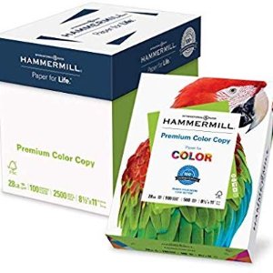 Hammermill Premium Color Copy Paper 8.5 x 11 ,2500 Sheets