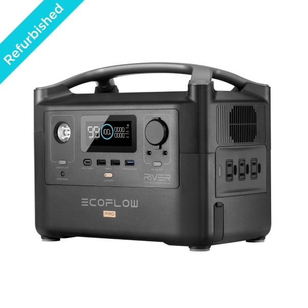 RIVER Pro Portable Power Station 720Wh Generator Certified Refurbished