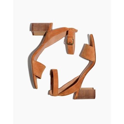 The Claudia Sandal in Suede