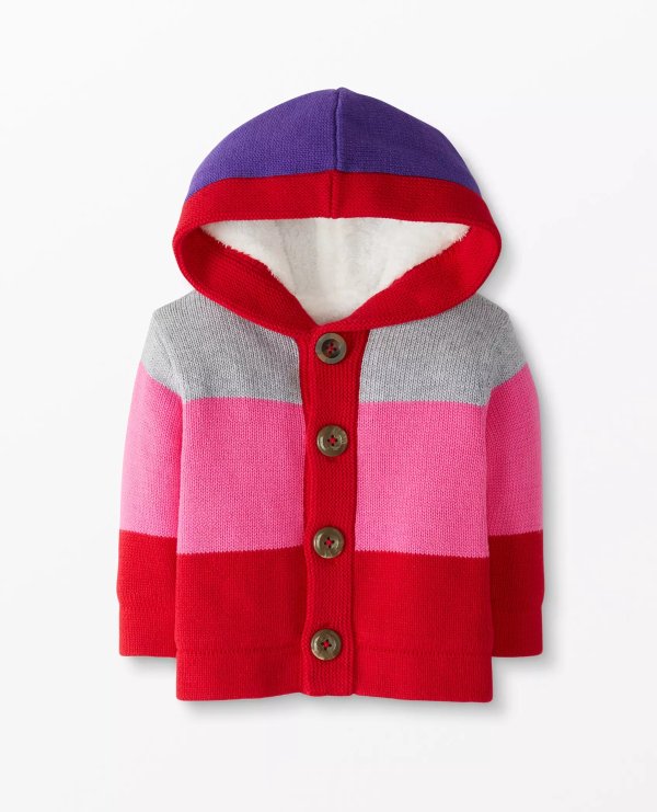 Bright Basics Sherpa Sweater Cardigan