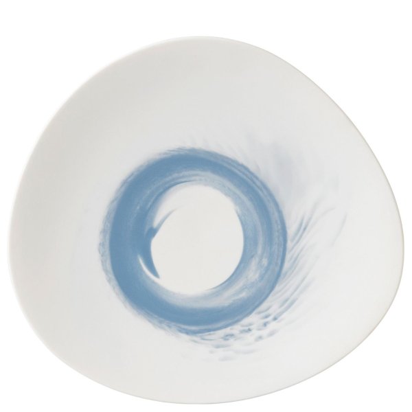 蓝色卵石餐碗 34cm